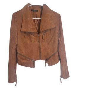 Suede Rust Jacket Size Small